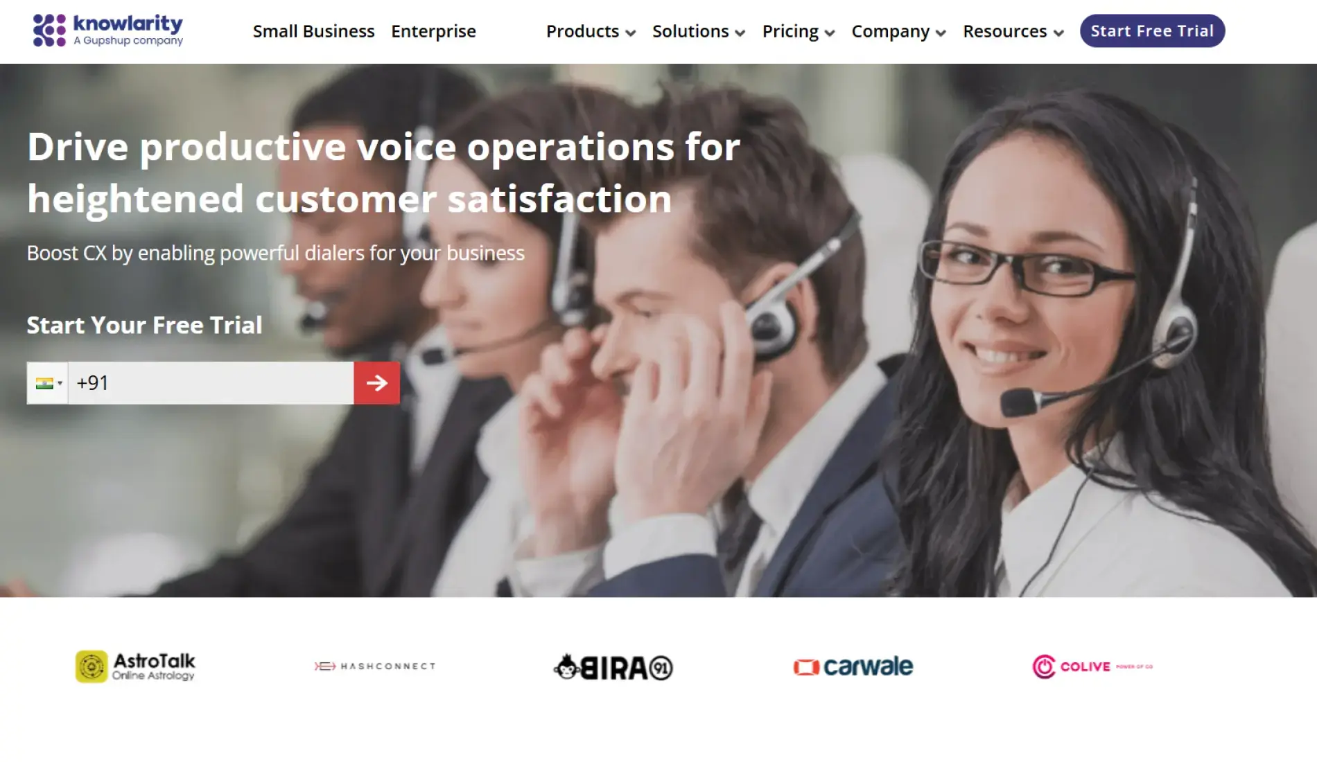 Knowlarity Auto Dialer